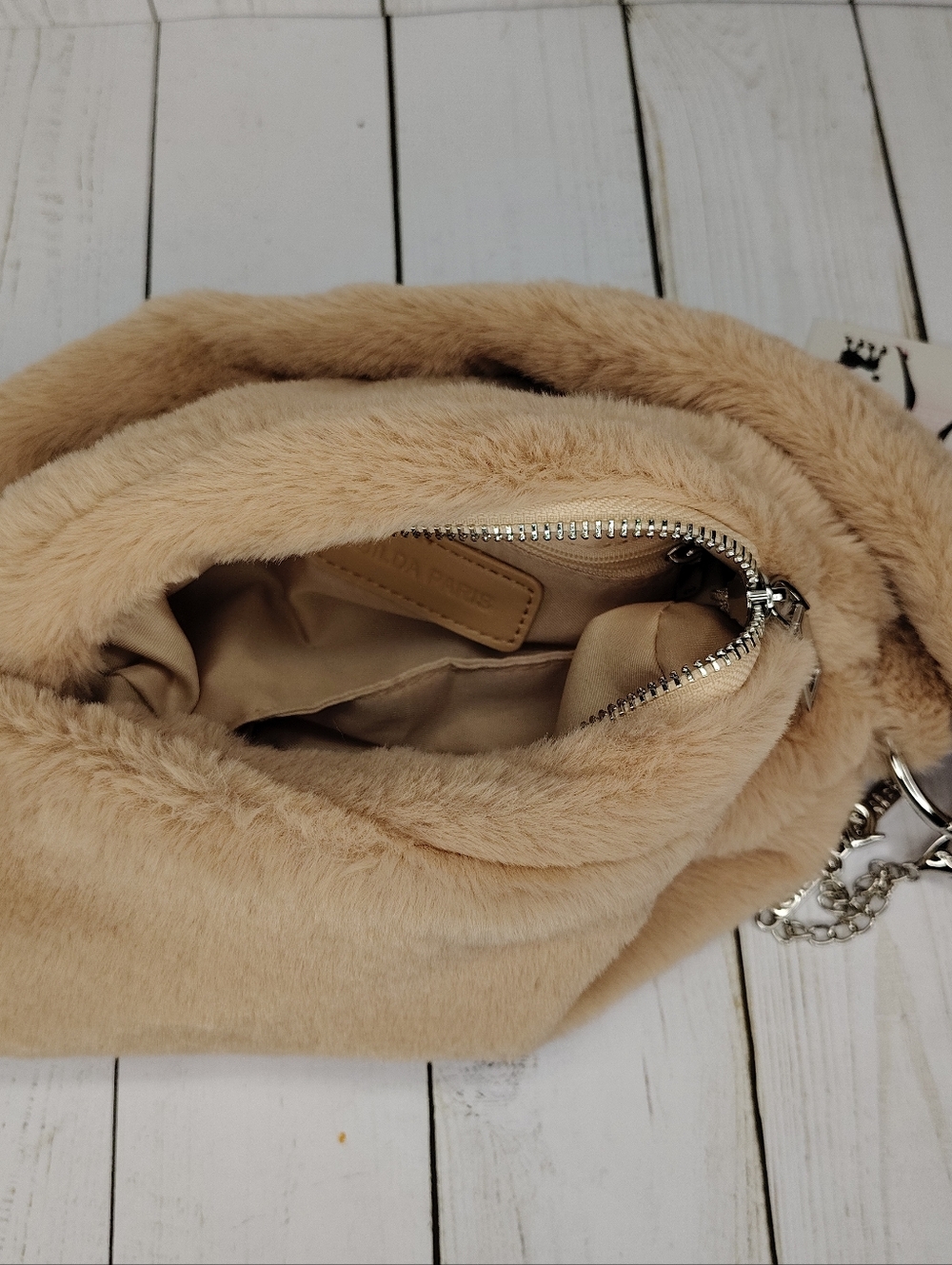 Gilda Paris Fur Shoulder Bag - Picture 10 of 13